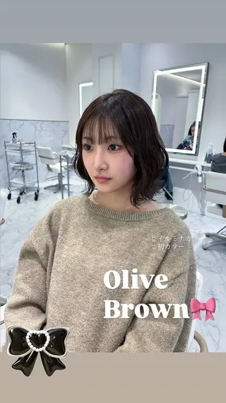 カラー ParveMix /石田 佳澄🩶のヘアスタイル