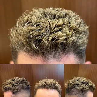 ショート パーマ メンズ 💈田上 立輝のヘアスタイル