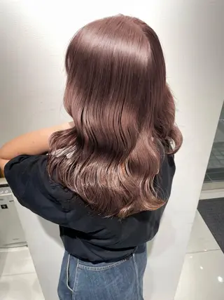 ロング 髪質改善 左近研人のヘアスタイル