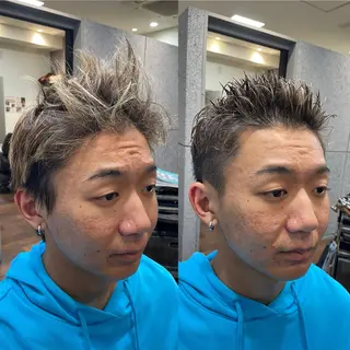 ショート メンズ 💈トレサンパ 💈金山駅✂︎愛実のヘアスタイル