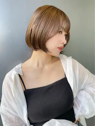 ミディアム カラー 外国人風ヘア スペシャリスト★高沼のヘアスタイル