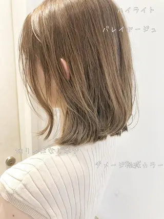 ミディアム カラー 徳本 駿太のヘアスタイル