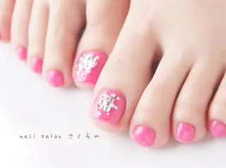 ネイル さくらや❤ パラジェル使用のネイルデザイン