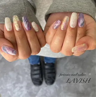 ネイル LAVISH nail salonのヘアスタイル