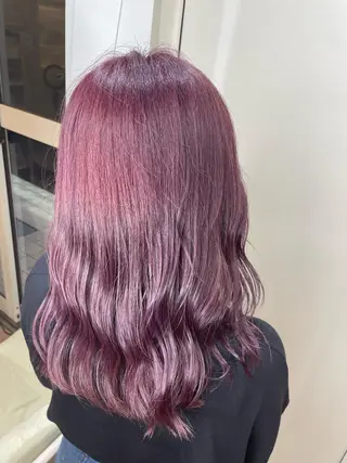 ロング カラー 中司 優樹のヘアスタイル