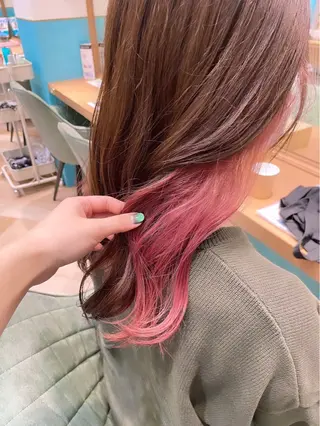 セミロング カラー 🍎大人可愛い小顔 ボブ🍏shioのヘアスタイル