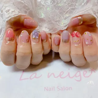 ネイル La neige* yuki 🐩🌙のネイルデザイン