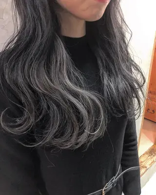 ロング カラー 北間 寛哉のヘアスタイル