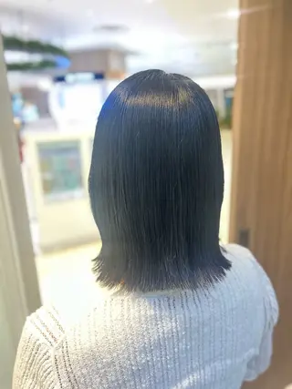 ショート 縮毛矯正/髪質改善/ 艶髪ササキナツミのヘアスタイル