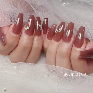 ネイル HANA 長さだしのネイルデザイン