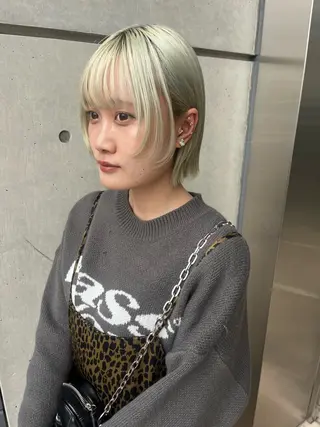 透明感カラー人気 ナンバーワンMIYUのヘアスタイル