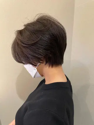 ショート ショート✨顔まわり マツモト ショウゴのヘアスタイル