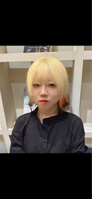 カラー fleurdelis ☪️senaのヘアスタイル