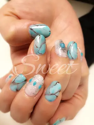 ネイル sweet 仲野陽子のネイルデザイン