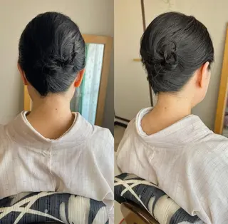 ミディアム ヘアアレンジ キッズ みさき きららのヘアスタイル