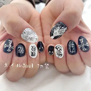 ミディアム ネイルJaol 池袋のネイルデザイン