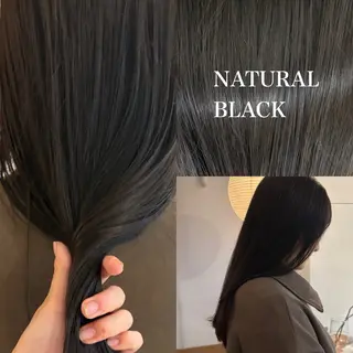 カラー 🩵透明感カラー/ 暗髪/YUNA🩵のヘアスタイル