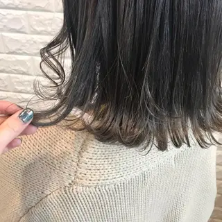 ミディアム 烏丸韓国ヘア🇰🇷 ayaka🎀のヘアスタイル