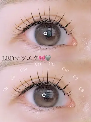 マツエク・マツパ Kana 🪞🩶のマツエク・マツパデザイン