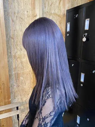 ロング 💕モテベージュ 🧡NANAKO🧡のヘアスタイル