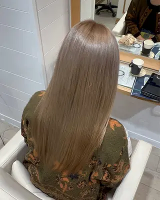 ロング カラー モデル募集 セイノチヒロのヘアスタイル