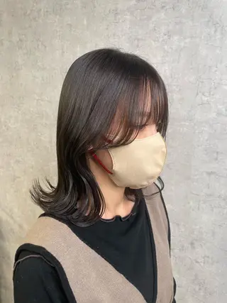 ミディアム トレンド韓国レイヤー 🇰🇷のんのヘアスタイル