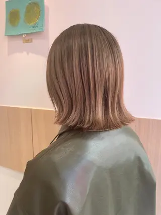 ミディアム 💗モデルカット 募集中のヘアスタイル