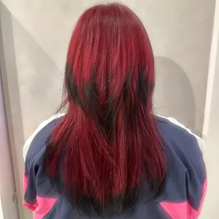 カラー デザインカラー/パー マ🦖外岡咲希🦖のヘアスタイル