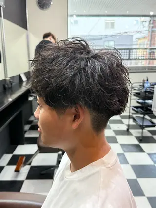 パーマ メンズ 京都/伏見/メンズ/ 石田昂のヘアスタイル