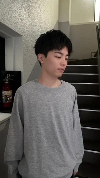 ショート メンズ HARUKI🏔️/ メンズ/透けブラウンのヘアスタイル