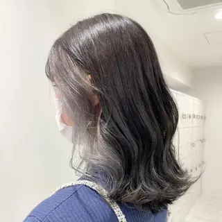 ロング カラー 🦋色落ち綺麗カラー メンズYUZU🦋‪のヘアスタイル