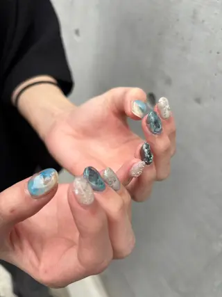 ネイル mew ////所属・Oka Megのネイルデザイン