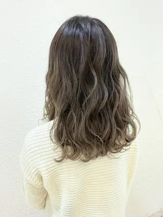 ミディアム カラー 🟦メンズパーマ🟦 横浜駅｜小上馬淳司のヘアスタイル