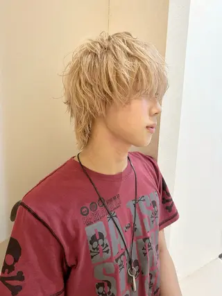 ショート メンズ KAZU keshiki大名のヘアスタイル