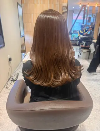 ロング 佐藤 凜華のヘアスタイル