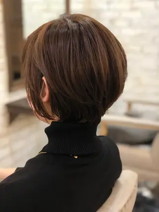 ショート カラー 鷺沼駅徒歩1分 キシタクのヘアスタイル