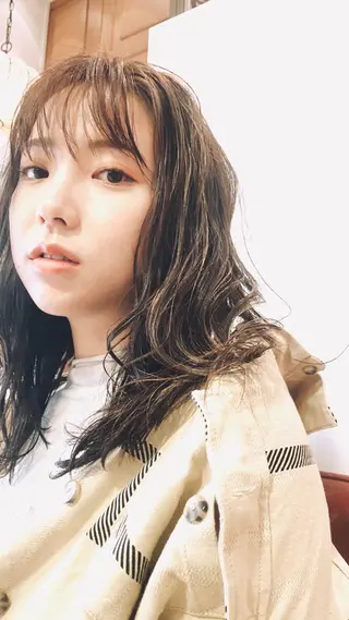 ロング sakamoto sayaのヘアスタイル