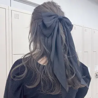 ロング ヘアアレンジ CARELLY Rukaのマツエク・マツパデザイン