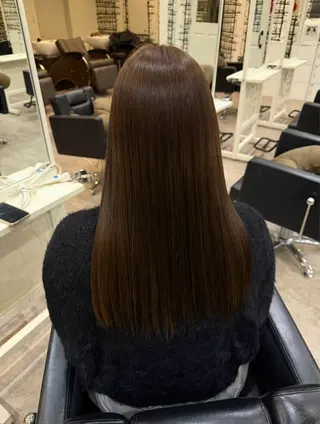 ロング カラー レイヤー/透明感 /髪質改善/ほのかのヘアスタイル