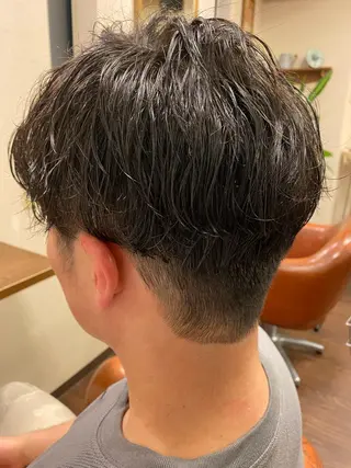 パーマ メンズ liL  hair サトウリョウタのヘアスタイル