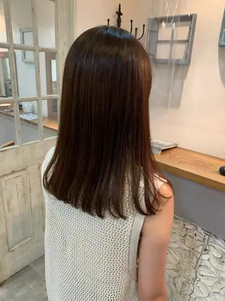 ミディアム カラー Topstylist HARUのヘアスタイル