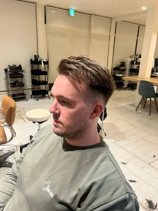 ショート BLUE       hair＆Life所属・メンズ特化 山崎  蓮のヘアスタイル