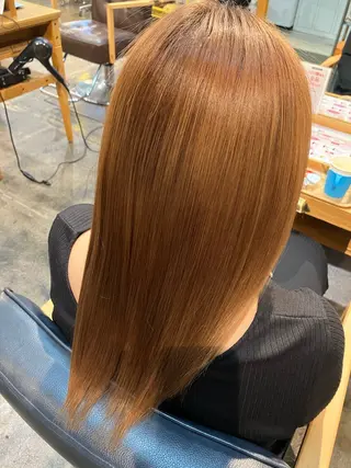 セミロング 【ツヤ髪特化】 スズキアキエのヘアスタイル