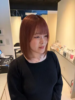 ミディアム レイヤー honoka🌀のヘアスタイル