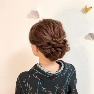 ヘアアレンジ 新宿ヘアセットメイク Asa-mのヘアスタイル