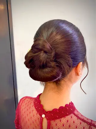 ヘアアレンジ hair make もりした ゆうのヘアスタイル