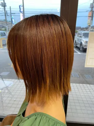 セミロング 《nico》 髙橋秋花🖤🧡のヘアスタイル