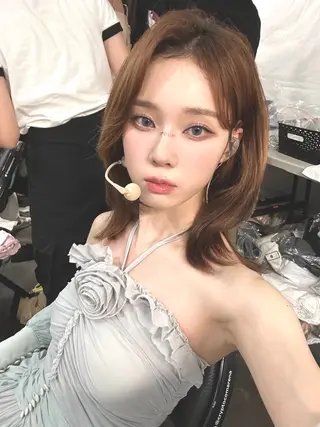ミディアム 中顔面短縮 顔まわり新田大翔のヘアスタイル