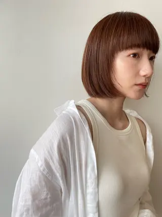 ショート ボブ/ミディアム 親しみやすさ/さくらのヘアスタイル