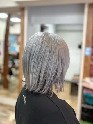 ショート YELLOW CORN  横浜店所属・もえ こーんのヘアスタイル